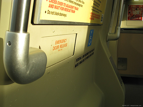 BART handrail