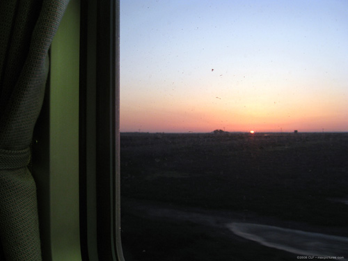 Sunrise over the marsh
